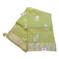 Light Green / Mint - Handloom - Chiffon Banarasi Saree with Blouse Piece - JOH1607 10TV25 - Prachy Creations