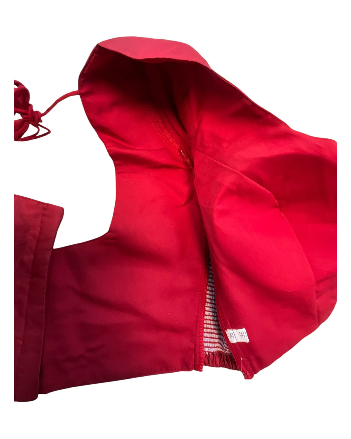 Light Maroon - HYBRID Silky Saree blouse - With Elastic on both side for Great fit - Size 36",38", 40" S M L - VAM1216 Ap - Prachy Creations