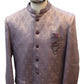 Lilac / Pink - PREMIUM Slim Fit Mens Self Brocade BandhGala / Prince / Chinese Collar Jacket with Long Waistcoat - Fantastic Fit - CS2505 01PY25 - Prachy Creations
