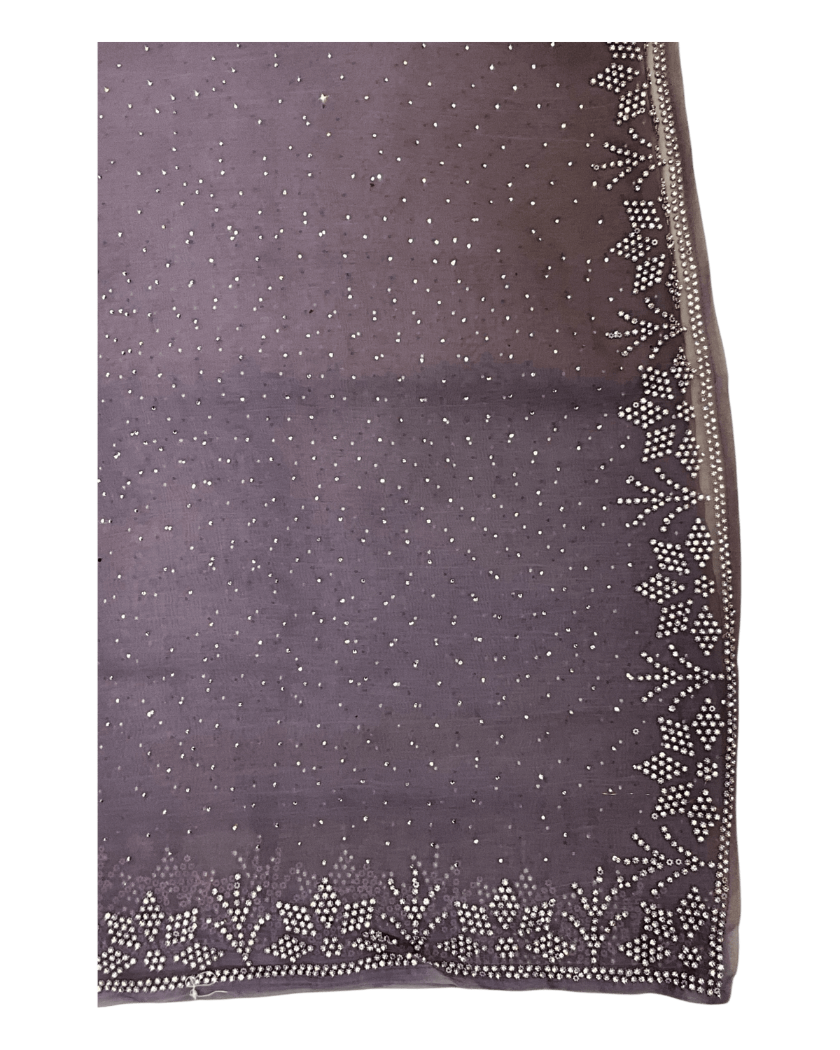 Lilac - Rich Saree with Bead Embroidery and Blouse Piece - UK stock - 24hr Dispatch - RS2524 TY - Prachy Creations
