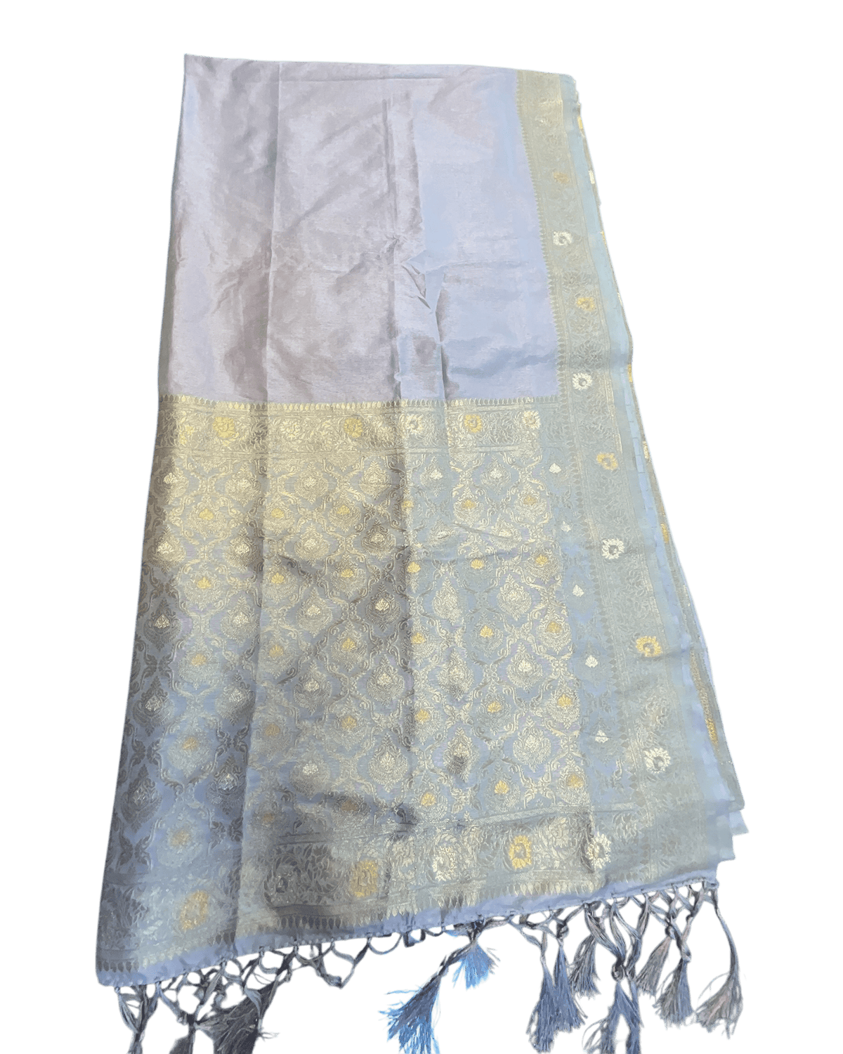 Lilac - Traditional Handloom Saree with Blouse Piece - UK stock - 24hr Dispatch - SP2630 KP - Prachy Creations