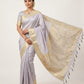 Lilac - Traditional Handloom Saree with Blouse Piece - UK stock - 24hr Dispatch - SP2630 KP - Prachy Creations