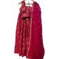 Magenta / Fuchsia - Banarasi Brocade Silky Lehenga Set - Mehndi / Sangeet / Bridesmaids / Weddings / Garba - Size UK 12 (38" Bust) Adjustable to Size 14 - UK Stock - 24h Dispatch - AF2601 02VP26 - Prachy Creations