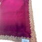 Magenta / Rani - Saree with Thread / Stone Work and Blouse Piece - UK stock - 24hr Dispatch - SP2612 KR - Prachy Creations