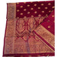 Magenta - Traditional Handloom Banarasi Sari / Saree - with Blouse Piece - SN2404 11VC24 - Prachy Creations