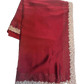 Maroon - Saree with Thread / Stone Work and Blouse Piece - UK stock - 24hr Dispatch - SP2612 KR - Prachy Creations