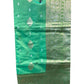 Mint Green - Handloom - Cotton Silky Banarasi Saree with Blouse Piece - RP84005 10KP25 - Prachy Creations