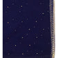 Navy Blue - Ladies Net Dupatta with Gold Lace Border & Diamante - Mix N Match - VC2501 T0125 - Prachy Creations