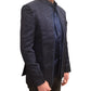 Navy Blue - PREMIUM Slim Fit Mens BandhGala / Prince / Chinese Collar Open Jacket with inside Waistcoat- Fantastic Fit - CS2508 PP 0325 - Prachy Creations