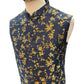 Navy Blue - Rich Brocade - Mens Traditional Waistcoat - UK Stock - VNS-JKT01 10KK25 - Prachy Creations