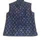 Navy Blue - Sequins Embroidered Indian Mens Waistcoat / Bandi - Bollywood - CS2401 KP 0524 - Prachy Creations