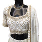 Off White / Cream Fully Embroidered Lehenga Set - Size 18 - UK Stock - 24h Dispatch - KTC2423 TT 0124 - Prachy Creations