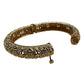 Openable - Gold Finish Hand Crafted Rajwadi Kada Bangle (Single) - Mix N Match - SR01 V - Prachy Creations