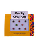 Pack of 8 Round Mixed Colours Bindis in Medium Size- 24 hrs dispatch from UK ST2408 24ap04 - Prachy Creations