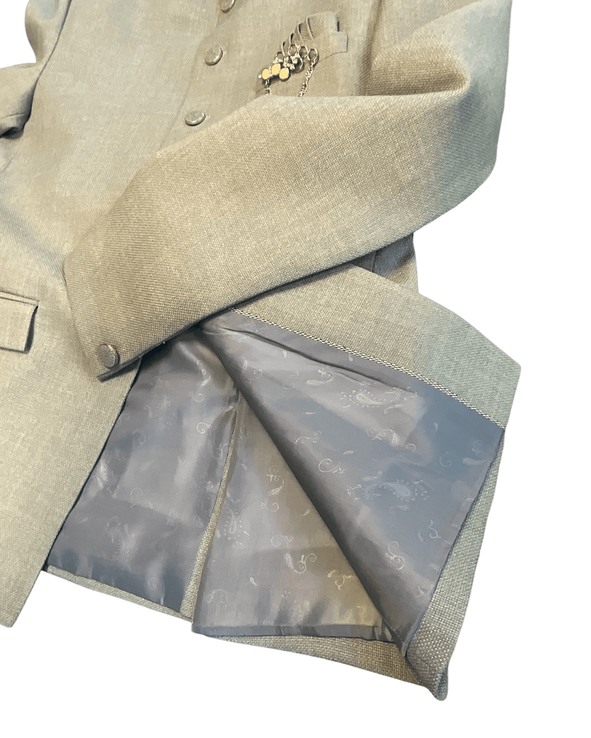 Pastel Pista / Sea Green - PREMIUM Slim Fit Mens Jute BandhGala / Prince / Chinese Collar Jacket - Fantastic Fit - CS2604 TA - Prachy Creations