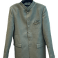 Pastel Pista / Sea Green - PREMIUM Slim Fit Mens Jute BandhGala / Prince / Chinese Collar Jacket - Fantastic Fit - CS2604 TA - Prachy Creations