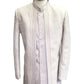 Pastel Rose Gold - Stunning Double Layered Mens Sherwani - SHU2503 PC 0325 - Prachy Creations