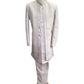 Pastel Rose Gold - Stunning Double Layered Mens Sherwani - SHU2503 PC 0325 - Prachy Creations