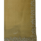 Pastel Yellow - Rich Saree with Bead Embroidery and Blouse Piece - UK stock - 24hr Dispatch - RS2524 TY - Prachy Creations