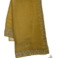 Pastel Yellow - Rich Saree with Bead Embroidery and Blouse Piece - UK stock - 24hr Dispatch - RS2524 TY - Prachy Creations