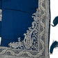 Petrol Blue - Classic Saree with Thread / Stone Work and Blouse Piece - UK stock - 24hr Dispatch - RS2506 VP - Prachy Creations