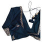 Petrol Blue - Designer Ready Made Lehenga Set - Size 14 (40") UK Stock - 24h Dispatch - VMK180 CP 0425 - Prachy Creations