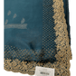 Petrol Blue - Saree with Thread / Stone Work and Blouse Piece - UK stock - 24hr Dispatch - SP2612 KR - Prachy Creations