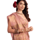 Pink - Traditional Silky Fancy Saree with Blouse Piece - UK Stock - 2/3 days Delivery 12KT25 RP477 - Prachy Creations
