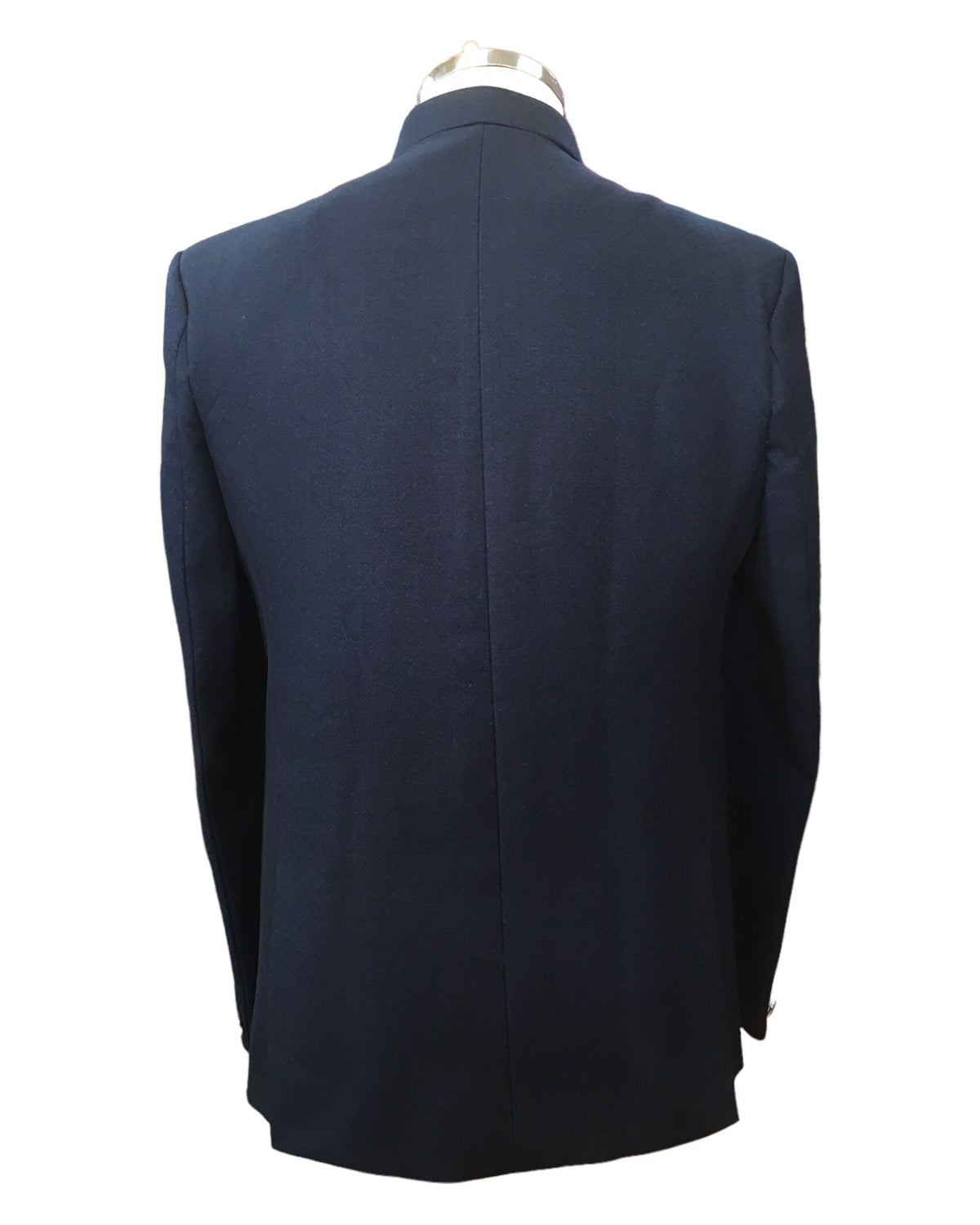 PREMIUM Slim Fit Mens Navy Blue BandhGala / Prince / Chinese Collar Jacket - Fantastic Fit - CS2406 TC 0524 - Prachy Creations