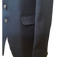 PREMIUM Slim Fit Mens Navy Blue BandhGala / Prince / Chinese Collar Jacket - Fantastic Fit - CS2406 TC 0524 - Prachy Creations
