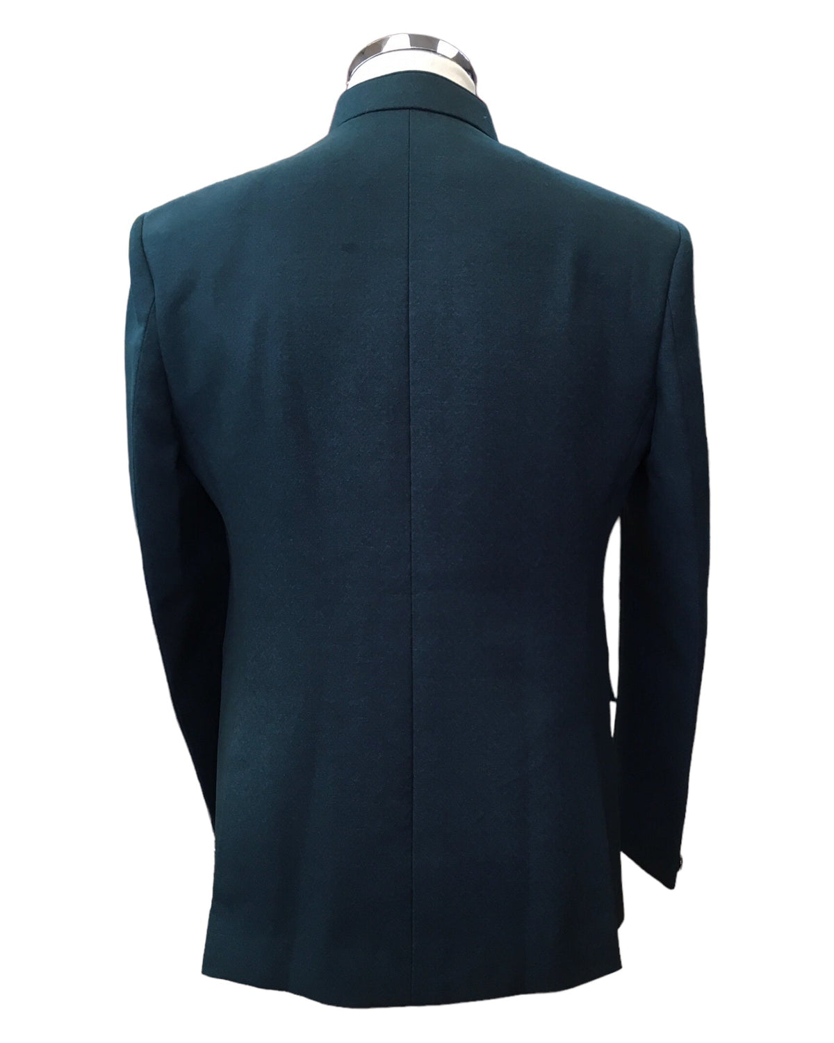 PREMIUM Slim Fit Mens Teal BandhGala / Prince / Chinese Collar Jacket - Fantastic Fit - CS2406 TC 0524 - Prachy Creations