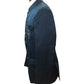 PREMIUM Slim Fit Mens Teal Self Brocade BandhGala / Prince / Chinese Collar Jacket - Fantastic Fit - CS2410 TA 0524 - Prachy Creations