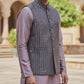 Mauve / Purple - Rich All Over Sequins Embroidered - Mens Indian Waistcoat - UK Stock - 24 hr Dispatch - KCS2602 03VT26