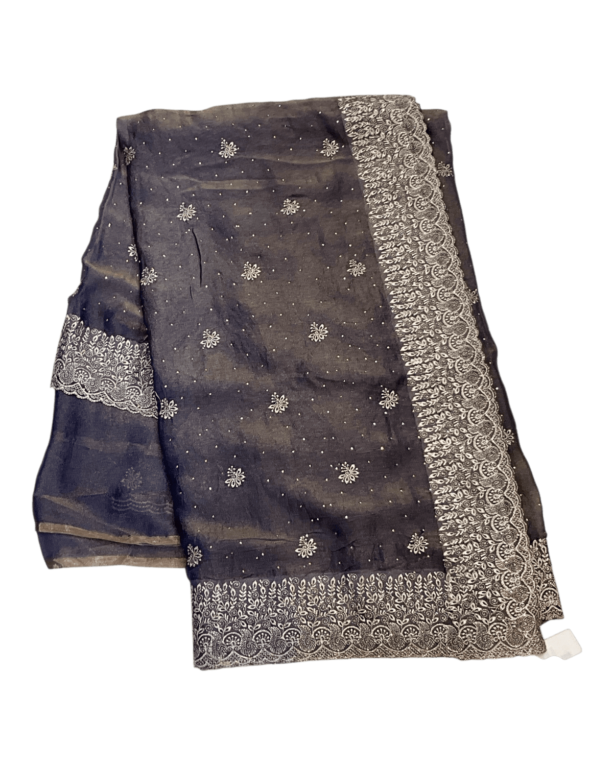Purple - Classic Saree with Thread Work Border and Blouse Piece - UK stock - 24hr Dispatch - RS2534 VY - Prachy Creations