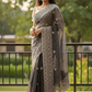 Purple - Classic Saree with Thread Work Border and Blouse Piece - UK stock - 24hr Dispatch - RS2534 VY - Prachy Creations