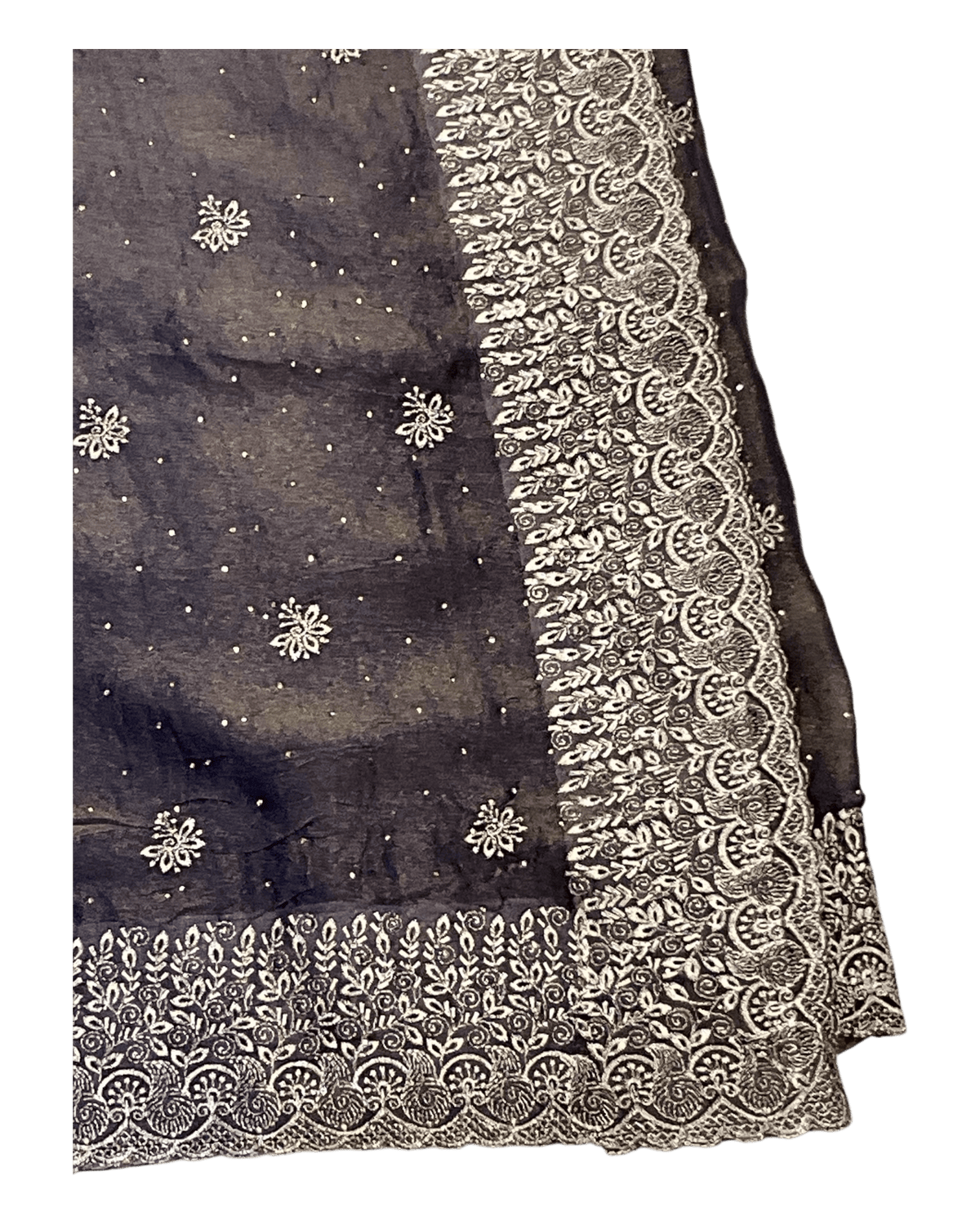 Purple - Classic Saree with Thread Work Border and Blouse Piece - UK stock - 24hr Dispatch - RS2534 VY - Prachy Creations
