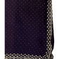 Purple - Rich Saree with Stone Work and Blouse Piece - UK stock - 24hr Dispatch - RS2514 VC - Prachy Creations