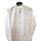 Quality - White - Nehru / Grandad / Chinese / Prince Collar Mens Slim Fit Shirt - Perfect under Bandhgala Jacket / Waistcoat / Bandi - VNS2501 KY 0624 - Prachy Creations