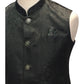 Racing / Bottle Green - Rich Suiting Material Mens Indian Waistcoat - Amazing Fit - Great Quality - YD2418 KC 0824 - Prachy Creations