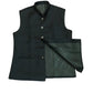 Racing / Bottle Green - Self Brocade Indian Mens Waistcoat / Bandi - Bollywood - CS2403 KT 0524 - Prachy Creations