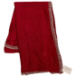 Red - Rich Saree with Stone Work and Blouse Piece - UK stock - 24hr Dispatch - RS2514 VC - Prachy Creations