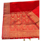Red - Traditional Handloom Banarasi Sari / Saree - with Blouse Piece - SN2403 11VC24 - Prachy Creations