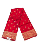 Red - Traditional Handloom Banarasi Sari / Saree - with Blouse Piece - SN2404 11VC24 - Prachy Creations