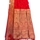 Red - Traditional Handloom Saree with Blouse Piece - UK stock - 24hr Dispatch - SP2630 KP - Prachy Creations