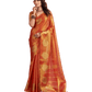 Red - Traditional Silky Fancy Saree with Blouse Piece - UK Stock - 2/3 days Delivery 12KT25 RP476 - Prachy Creations