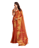 Red - Traditional Silky Fancy Saree with Blouse Piece - UK Stock - 2/3 days Delivery 12KT25 RP476 - Prachy Creations