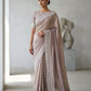 Rose Gold / Light Brown - Fancy Party Saree with Blouse Piece - UK stock - 24hr Dispatch - SP2604 KC - Prachy Creations