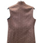 Rose Gold / Light Brown - Rich Lucknowi Sequins Mens Waistcoat / Bandi - Bollywood - HHF2403 KK 0624 - Prachy Creations