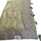 Sage Green - Fancy Party Saree with Blouse Piece - UK stock - 24hr Dispatch - SP2602 VH - Prachy Creations