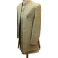 Sage Green - PREMIUM Mens Knee Length Jacket with Long Waistcoat - Fantastic Fit - KCS6101 02CY25 - Prachy Creations
